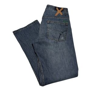 Billabong‎ 2000s Y2K Exhaust Regular Fit Straight Leg Cotton Jeans Men's 32x30.5